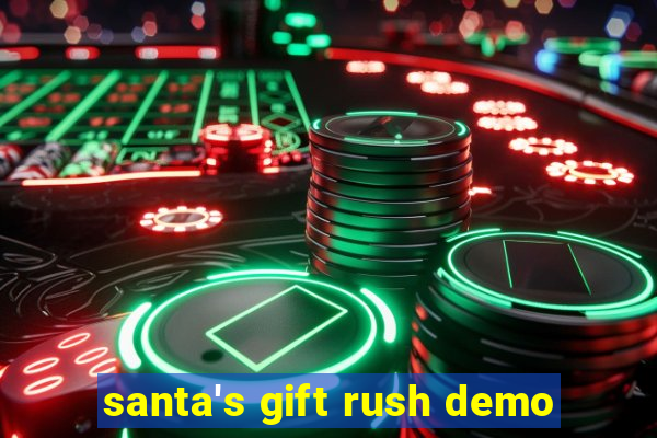 santa's gift rush demo